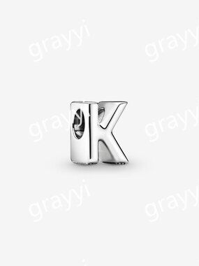 Pandora Letter K Alphabet Charm